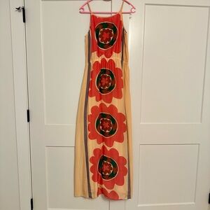 100% Silk Anupamaa printed dress